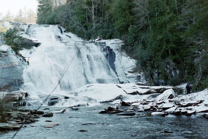 romantic waterfall