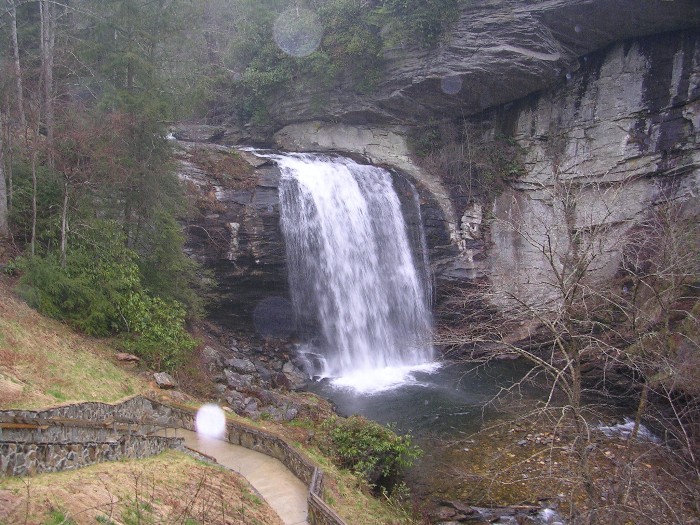 romantic waterfall